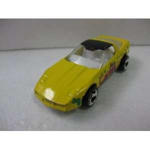    Yellow Egypt Paint Scheme Corvette Matchbox Car Toys & Games