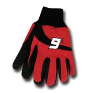  #9 Kasey Kahne Two Tone Team Utility Gloves Sports 