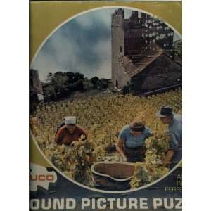  TUCO Round Picture Puzzle   Over 400 Pieces And 18 Inches 