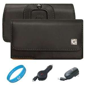  Black Noble Edition Horizontal Holster Carrying Case with 