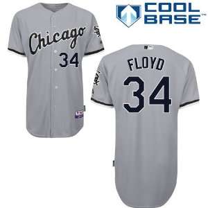  Gavin Floyd Chicago White Sox Authentic Road Cool Base 