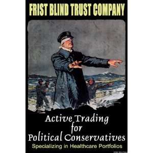  First Blind Trust Company 12x18 Giclee on canvas