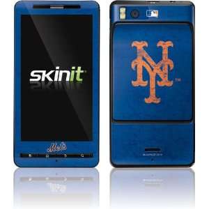  New York Mets   Solid Distressed skin for Motorola Droid 