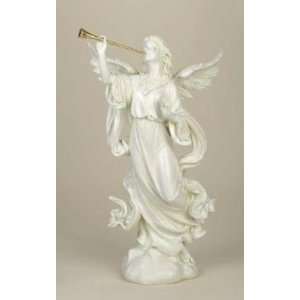   Trumpeting Angel Outdoor Christmas Nativity Statue Patio, Lawn
