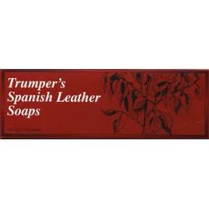  Geo F. Trumper Spanish Leather Soaps, Box of Three 2.5oz 