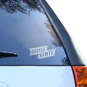 Boise State Broncos White Wordmark Decal