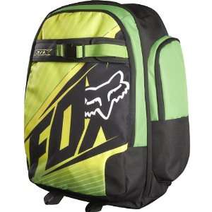 Fox Racing Step Up Mens Casual Backpack   Green / Size 9.5 L x 13 W 