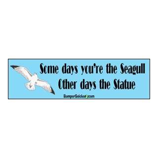   other days the statue   funny stickers (Small 5 x 1.4 in.) Automotive