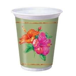  Tahiti Tropics 16oz Plastic Cups