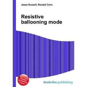  Resistive ballooning mode Ronald Cohn Jesse Russell 