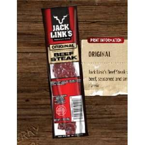 Jack Links Original Beef Steak 24 Pack  Grocery & Gourmet 