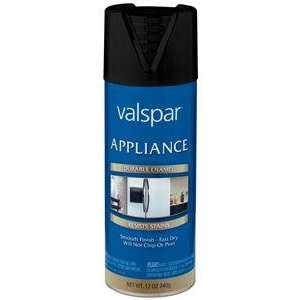  Valspar 12 Oz Appliance Spray Paint, Black