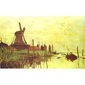     Claude Monet   24 x 14 inches   Mill near Zaandam