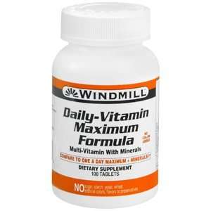  Special pack of 6 WINDMILL DAILY Vitamin MAX FORMULA 074 