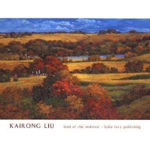  Land of the Midwest Finest LAMINATED Print Kairong Liu 