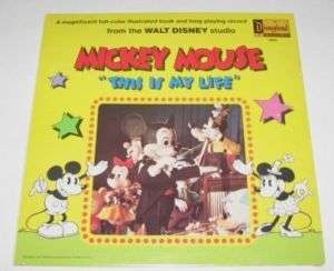 MICKEY MOUSE  This Is My Life / SEALED LP & Book   