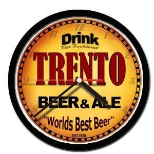  TRENTO beer and ale cerveza wall clock 