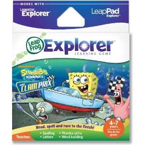  LeapFrog Explorer Learning Game SpongeBob SquarePants 