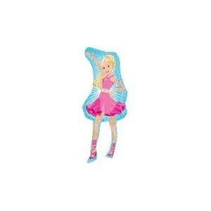  42 Barbie Pink Dress Shape Balloon   Mylar Balloon Foil 