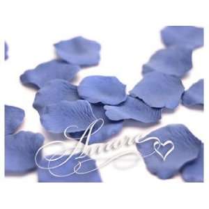  1000 Wedding Silk Rose Petals Cornflower Bluelight 