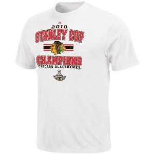   2010 NHL Stanley Cup Champions Goal Cage Champs T shirt Sports