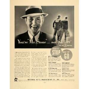  1936 Ad National Hotel New Yorker Adolphus Van Cleve 