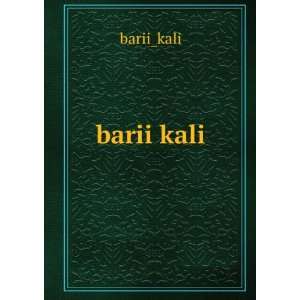  barii kali barii_kali Books