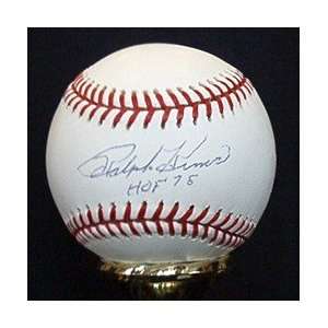  Ralph Kiner Autographed Baseball (HOF 75)   Autographed 