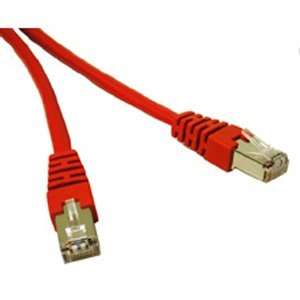  Cables To Go Cat. 6 Shielded Patch Cable. 7FT CAT6 RED SHIELDED 