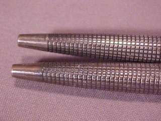 Parker Sterling Silver Patterned Ball Point Pens  