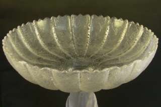 Pressed Glass Tree of Life Compote