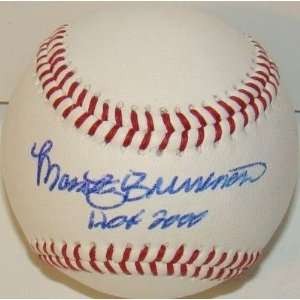 Marty Brennaman HOF 2000 SIGNED Baseball JSA   Autographed Baseballs