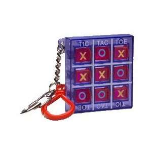    Purple Tic Tac Toe Game Keychain by Basic Fun Toys & Games