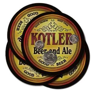  Kotler Beer and Ale Coaster Set