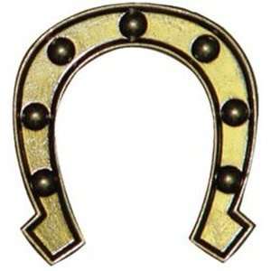  Mettalix Tack Pins 1/Pkg Horseshoe Brass