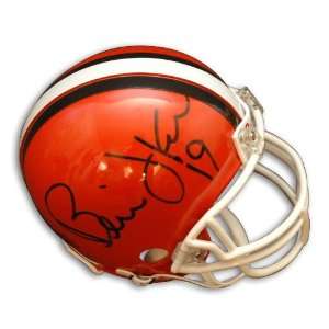  Bernie Kosar Autographed Cleveland Browns Mini Helmet 