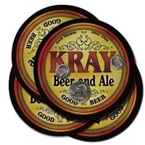  Kray Beer and Ale Coaster Set