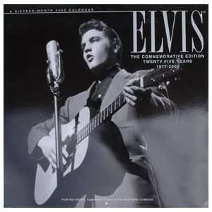   Elvis Commemortive Edition 1937 2002 12x12 Calendar 