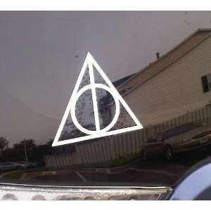  Deathly Hallows Harry Potter Car Window Decal Sticker 