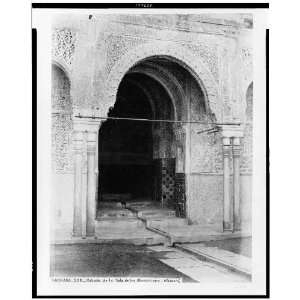   Hall of Abencerrajes, Alhambra, Granada, Spain 1860s