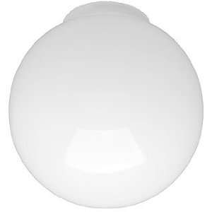 Inch Fitter Glass Lamp Globes. 8 Diameter Sandblast Ball Shade with 