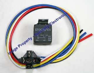 For automotive 12 volt systems only. Use when adding or modifying 