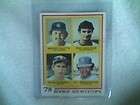 1978 Topps Rookie Shortstops Card Yankees Brewers Tigers Royals