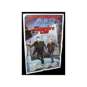 Murphy`s Law Folded Movie Poster 1986 