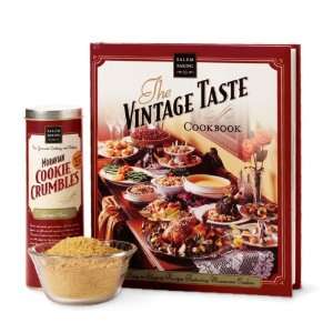 Salem Baking Company Vintage Taste Cookbook & Ginger Spice Cookie 