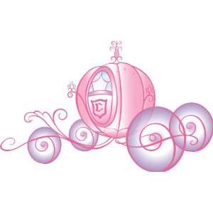  RoomMates RMK1522SLM Disney Princess Carriage Peel & Stick 