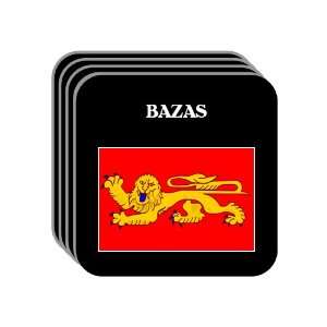  Aquitaine   BAZAS Set of 4 Mini Mousepad Coasters 