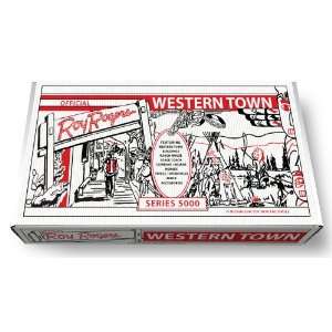  Marx Official Roy Rogers Western Town Play Set Box 