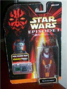 STAR WARS EPISODE 1  NUTE GUNRAY NEW & SEALED WITH COMMTECH CHIP 
