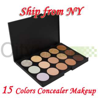 New Professional 15 Colors Concealer Camouflage Makeup Palette  